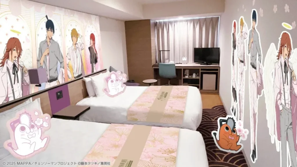 Chainsaw Man Reze Arc's hotel collab