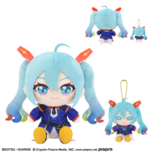 Gundam x Hatsune Miku plushies 2