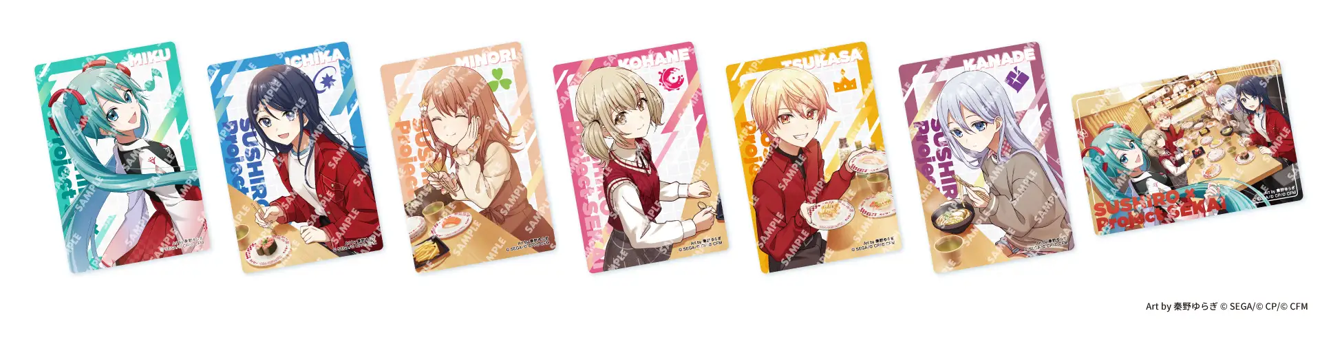 Hatsune Miku x Sushiro collab 9