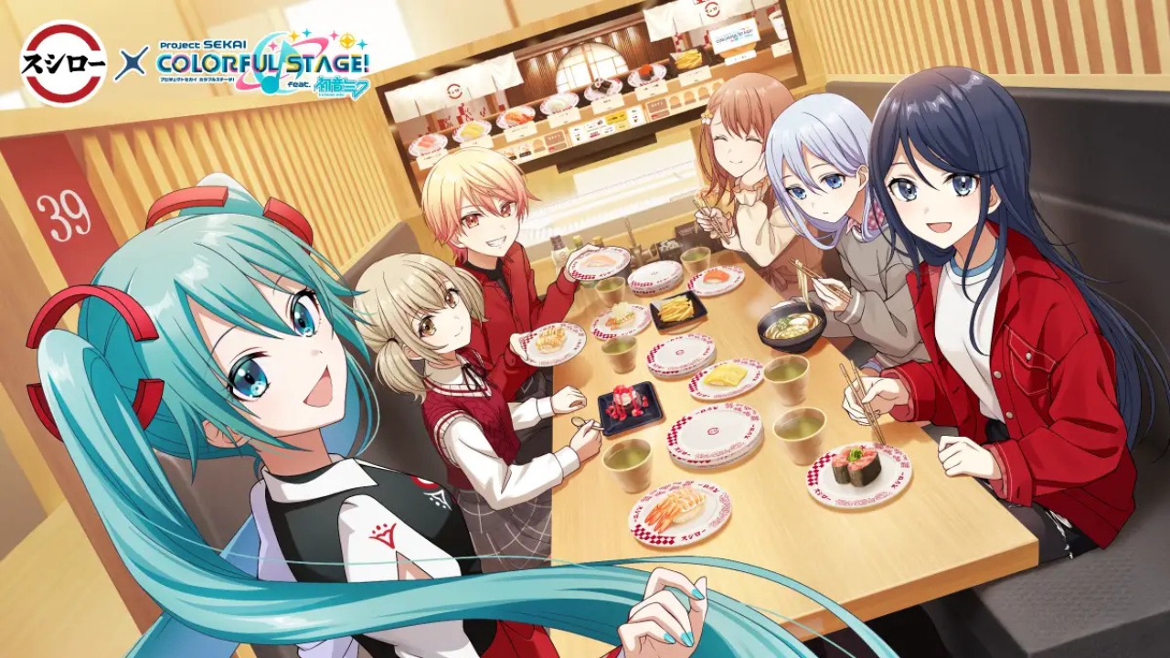 Hatsune Miku x Sushiro collab