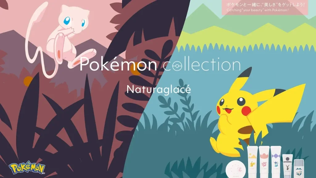 Naturaglace Pokemon makeup collection main