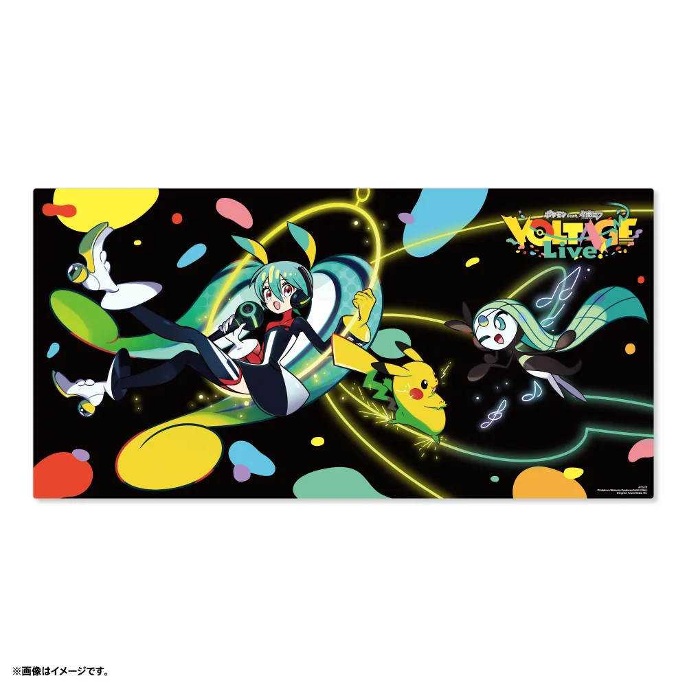 Official merch revealed for Pokémon x Hatsune Miku collab concert