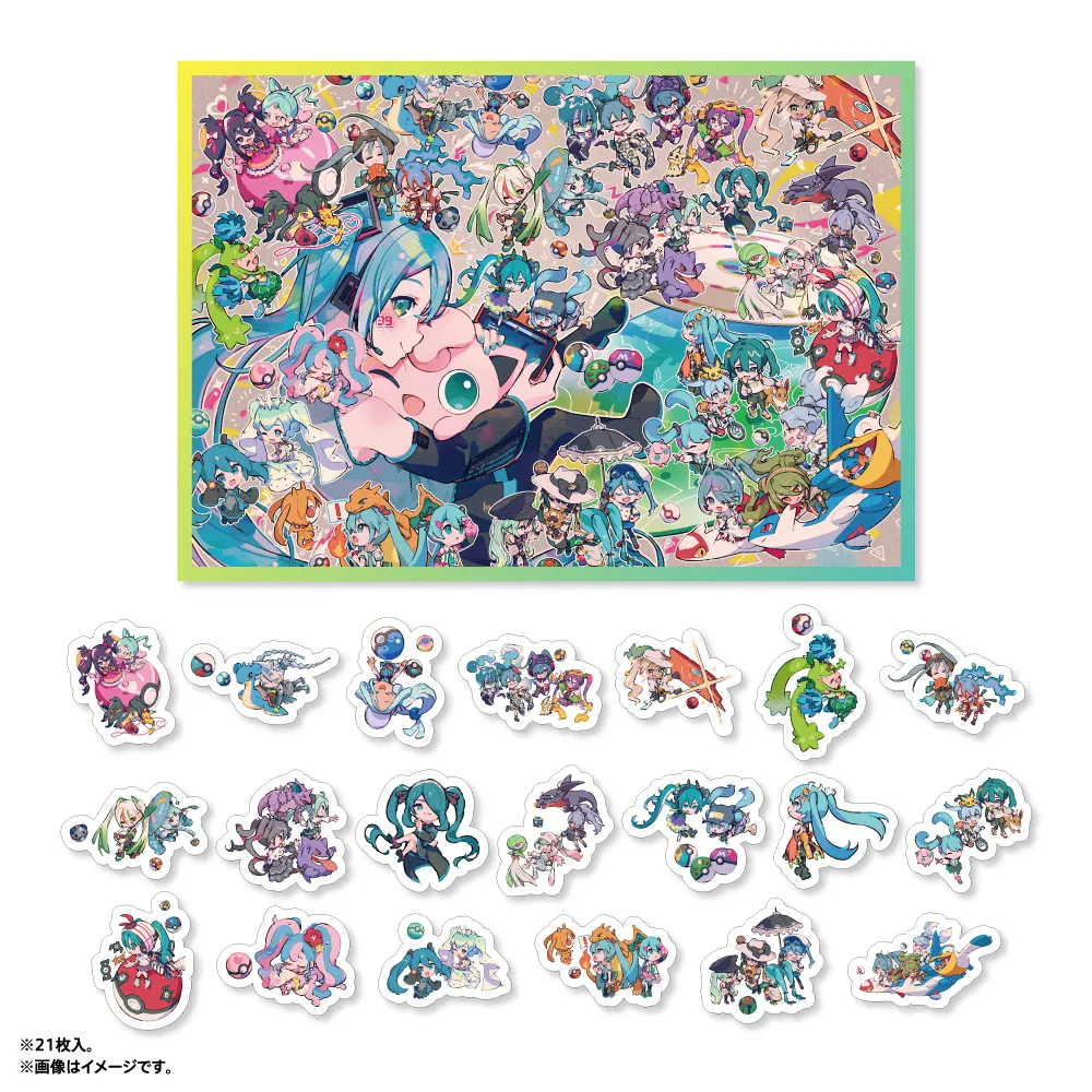 Pokémon x Hatsune Miku collab concert merch 15