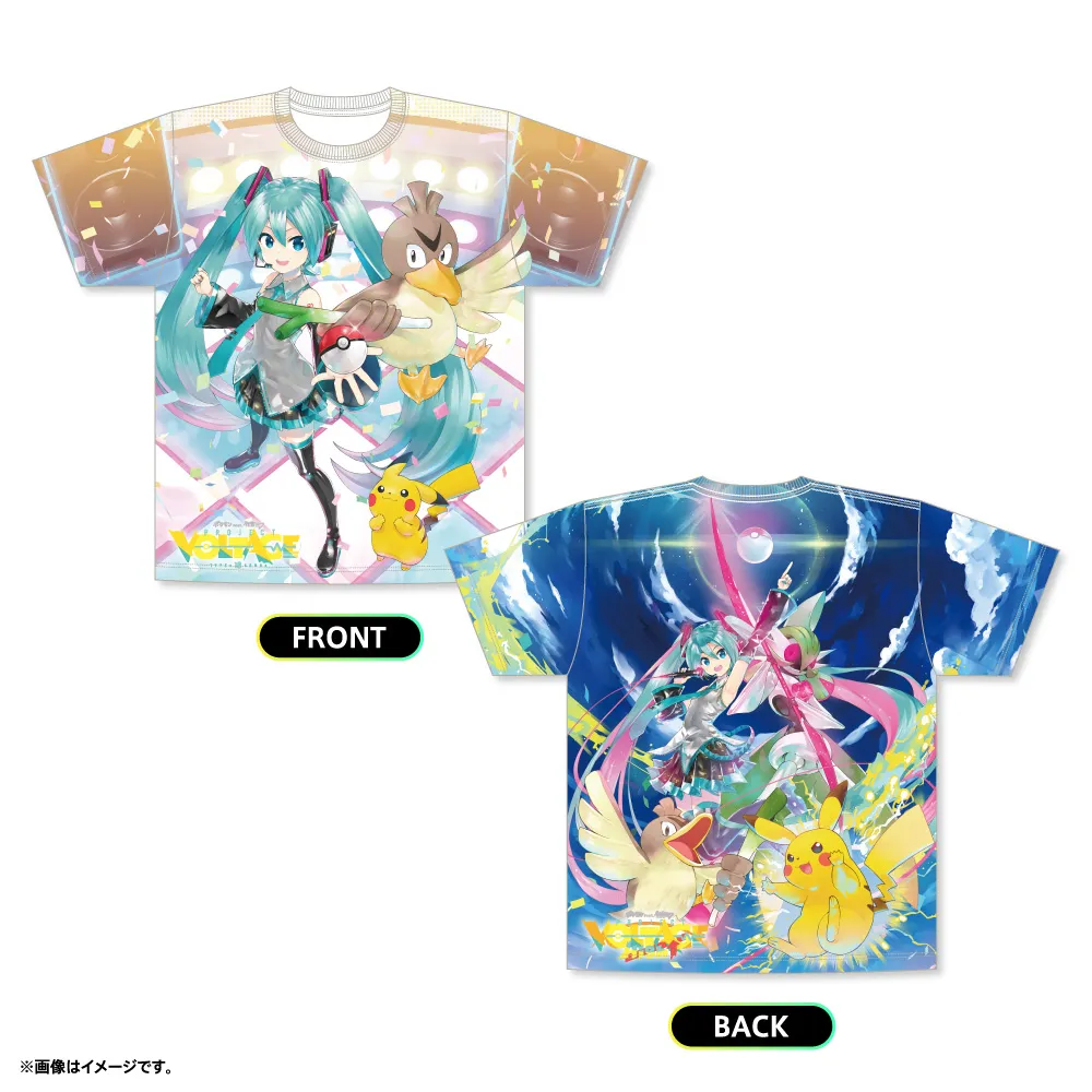 Pokémon x Hatsune Miku collab concert merch 7