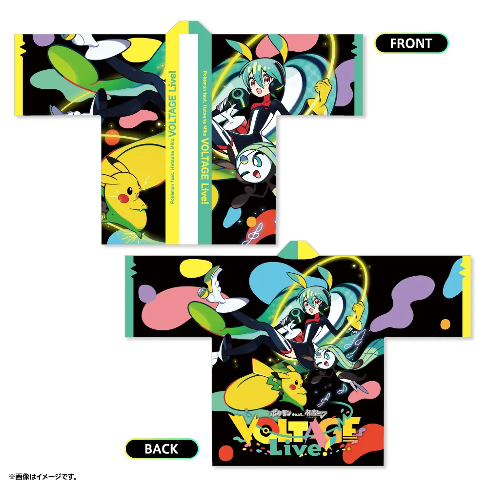 Pokémon x Hatsune Miku collab concert merch 8