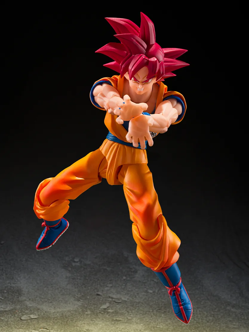 Super Saiyan God Son Goku shfiguarts 3
