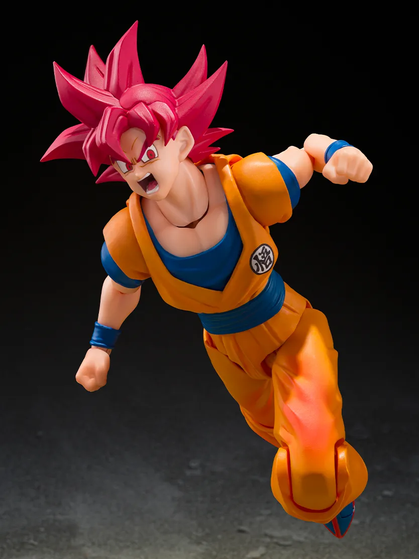 Super Saiyan God Son Goku shfiguarts 4