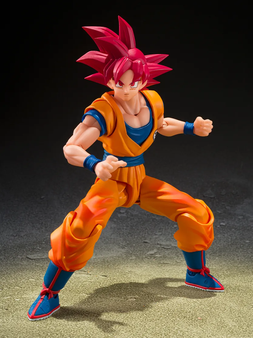 Super Saiyan God Son Goku shfiguarts 5