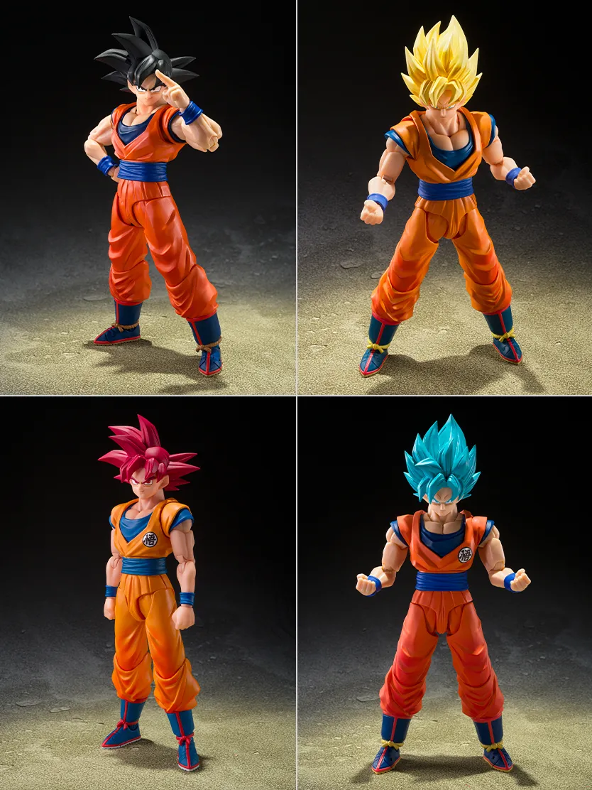 Super Saiyan God Son Goku shfiguarts 6
