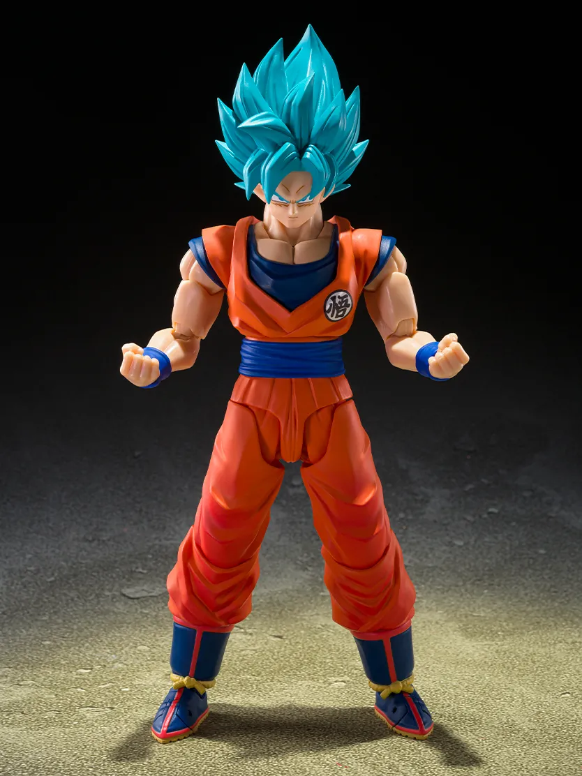 Super Saiyan God Super Saiyan Son Goku (Blue Power Beyond Limits) sh figuarts 1