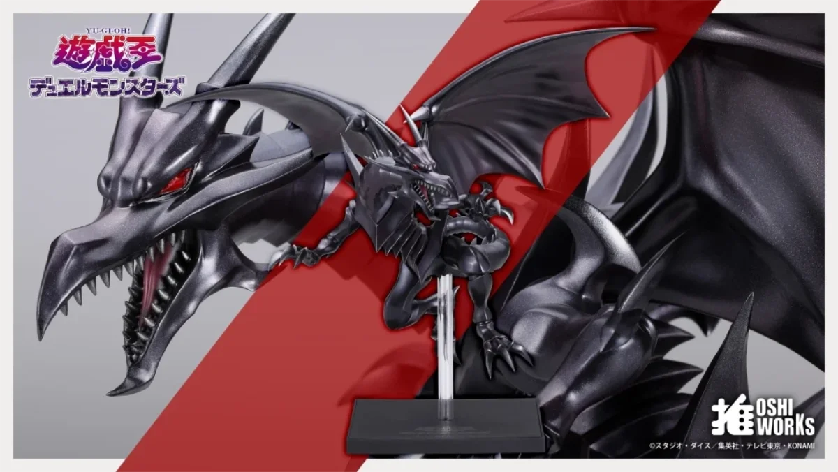 YUGIOH KOTOBUKIYA OSHI WORKS RED EYES BLACK DRAGON 00