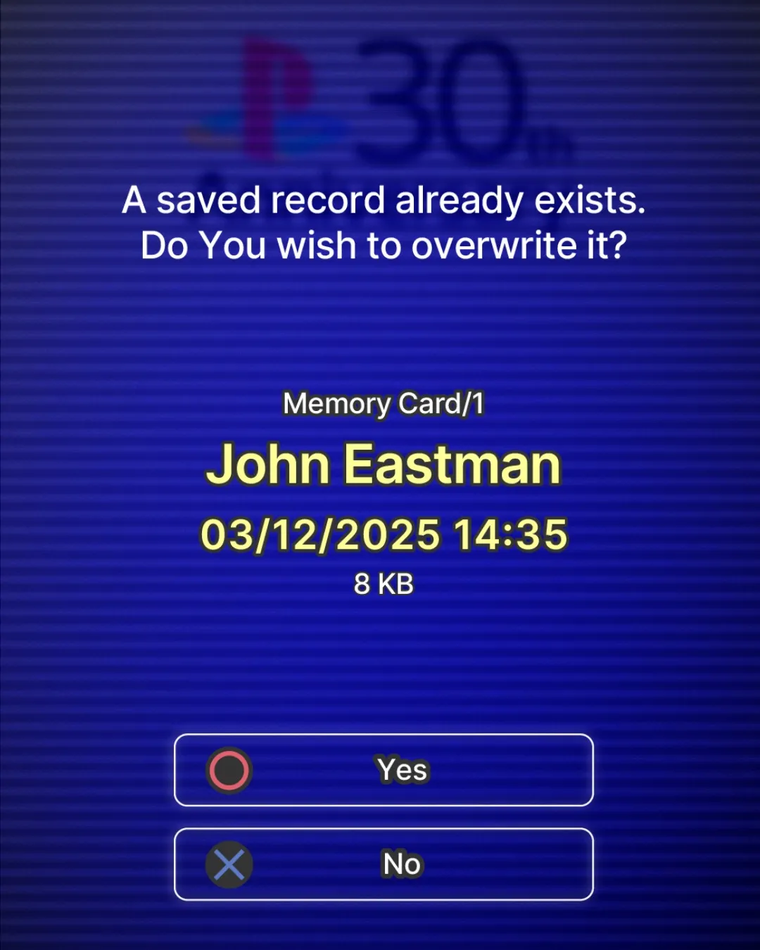 anicorn playstation 30th watch 1