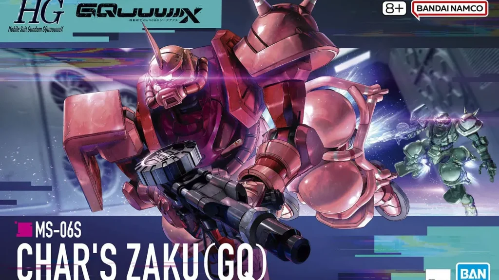 chars zaku gq gunpla box 0