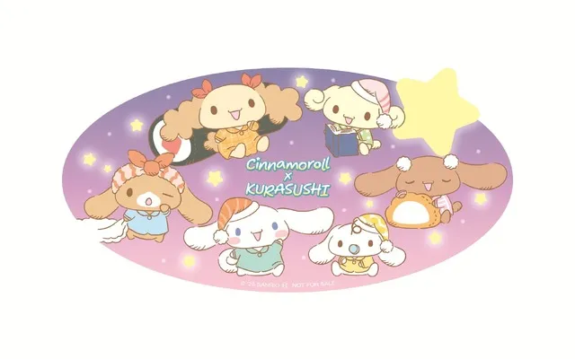 cinnamoroll kura sushi collab 2025 18