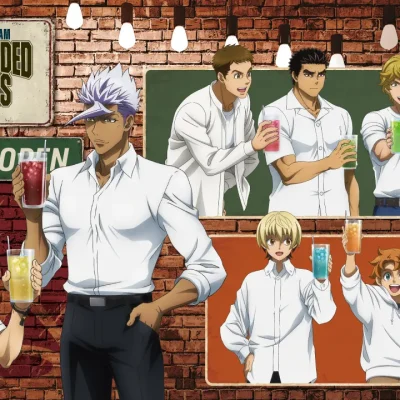 gundam ibo 10th anniversary cafe 1