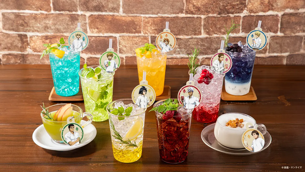 gundam ibo 10th anniversary cafe 11