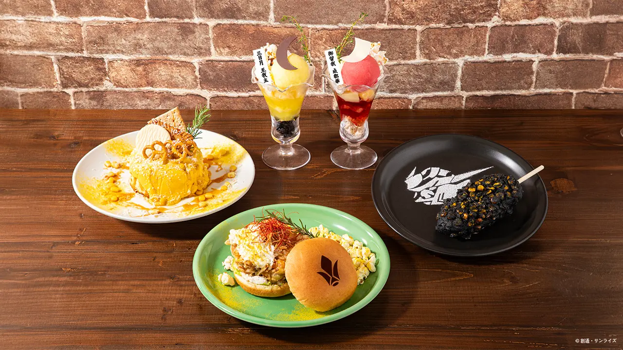 gundam ibo 10th anniversary cafe 4