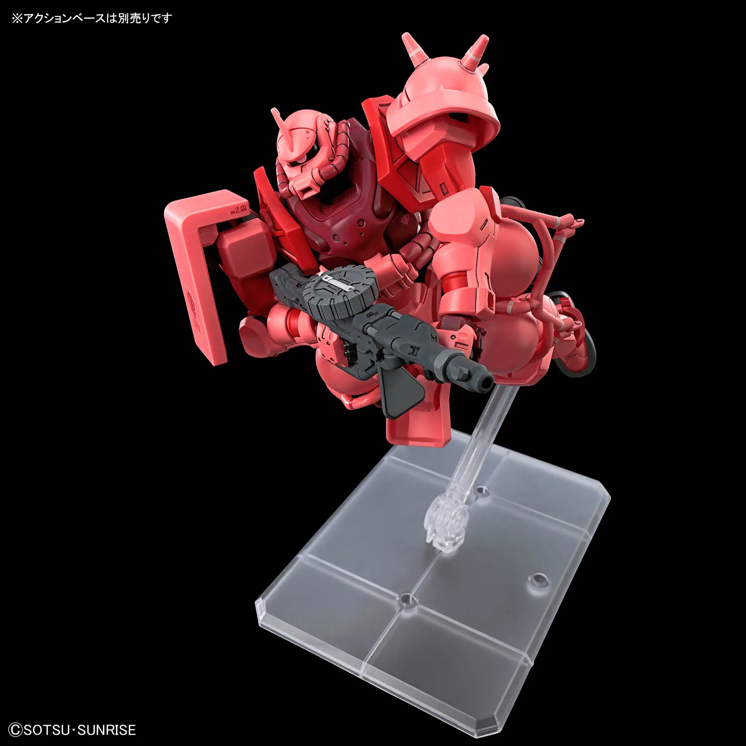 hg chars zaku gundam gq gunpla final images 1