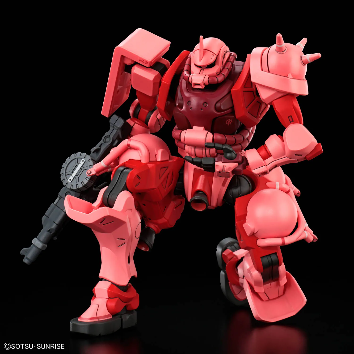 hg chars zaku gundam gq gunpla final images 5