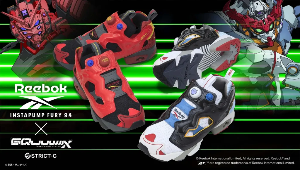 reebok gundam gq sneaker collab 1