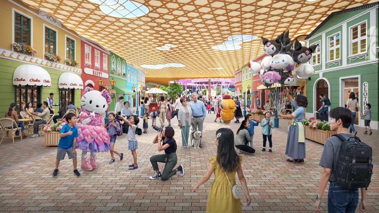 sanrio harmonyland resort announcement 0