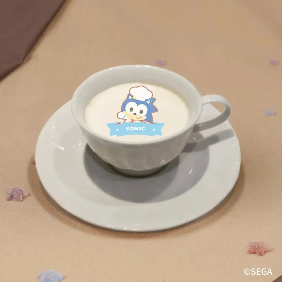 sonic and friends pop up cafe 12