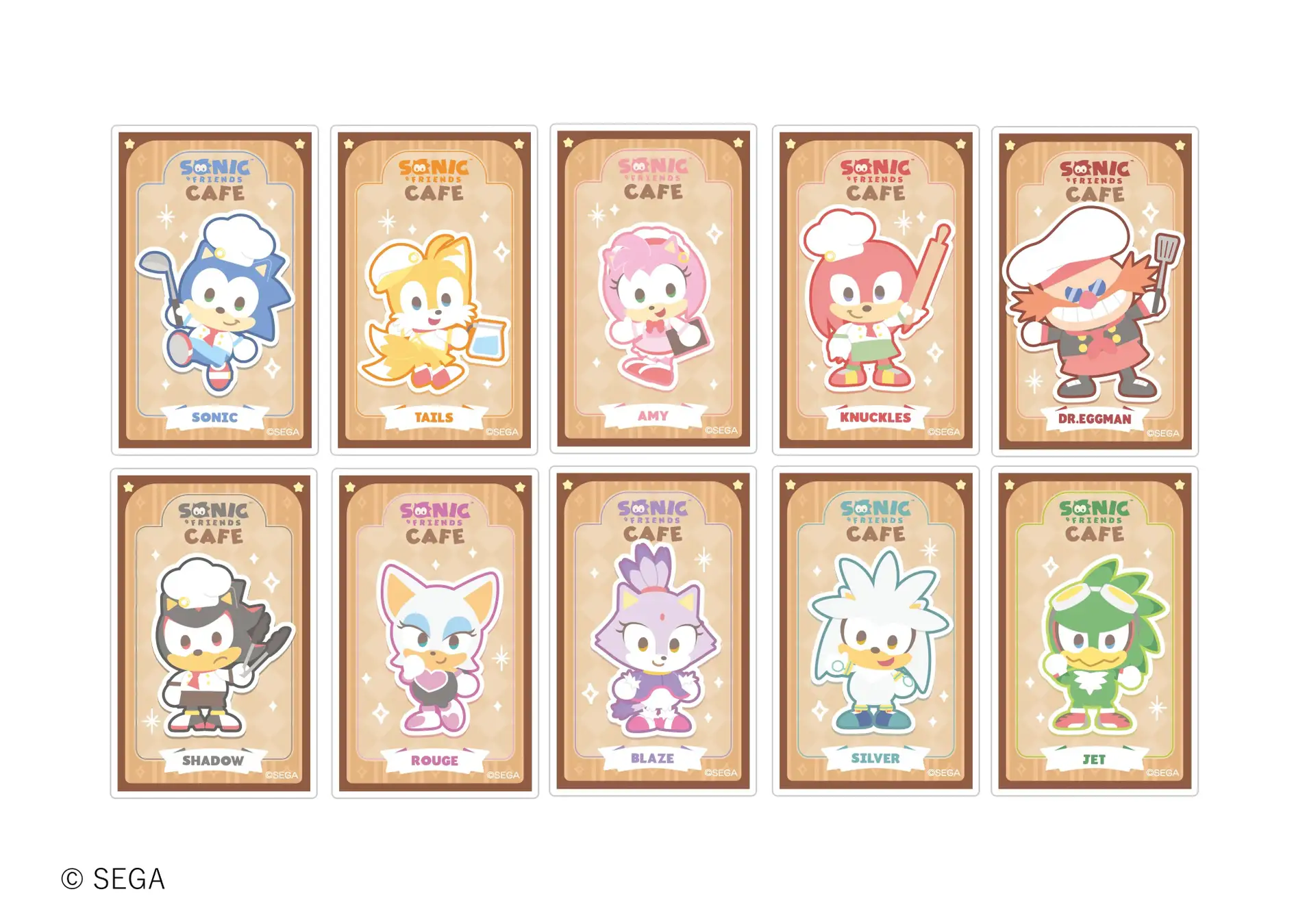 sonic and friends pop up cafe 16