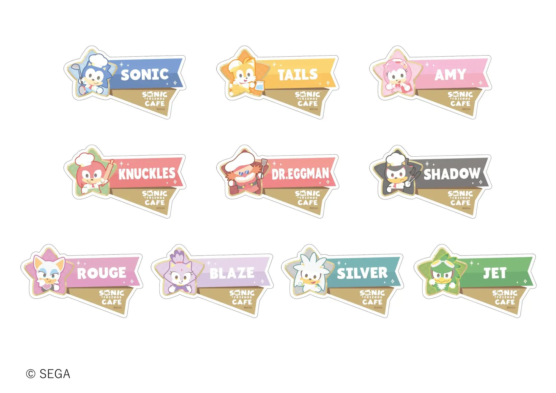 sonic and friends pop up cafe 17