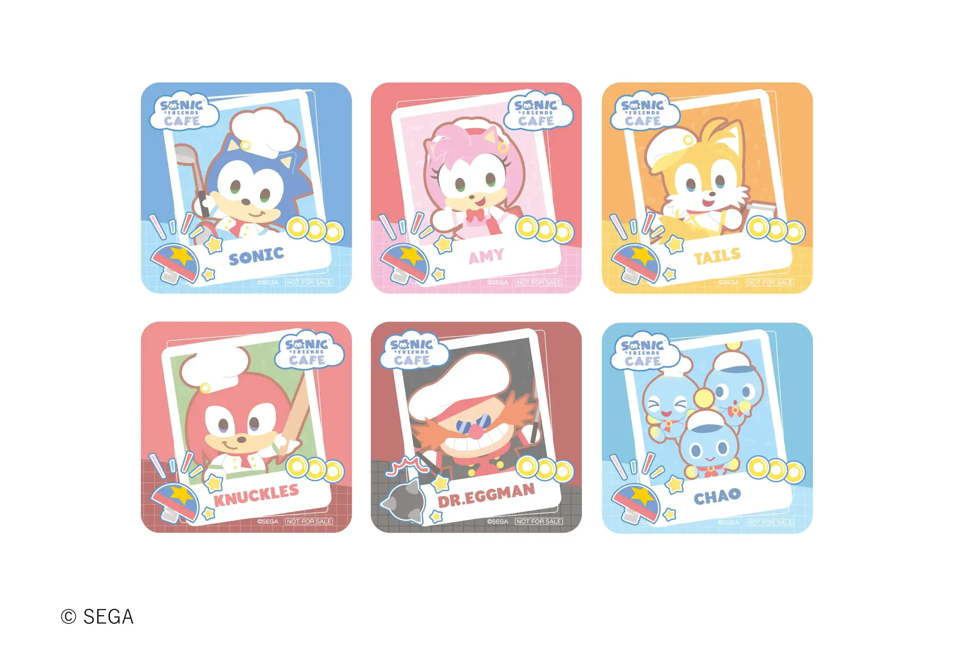 sonic and friends pop up cafe 21