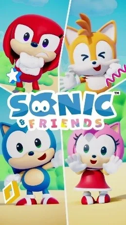 sonic and friends vertical