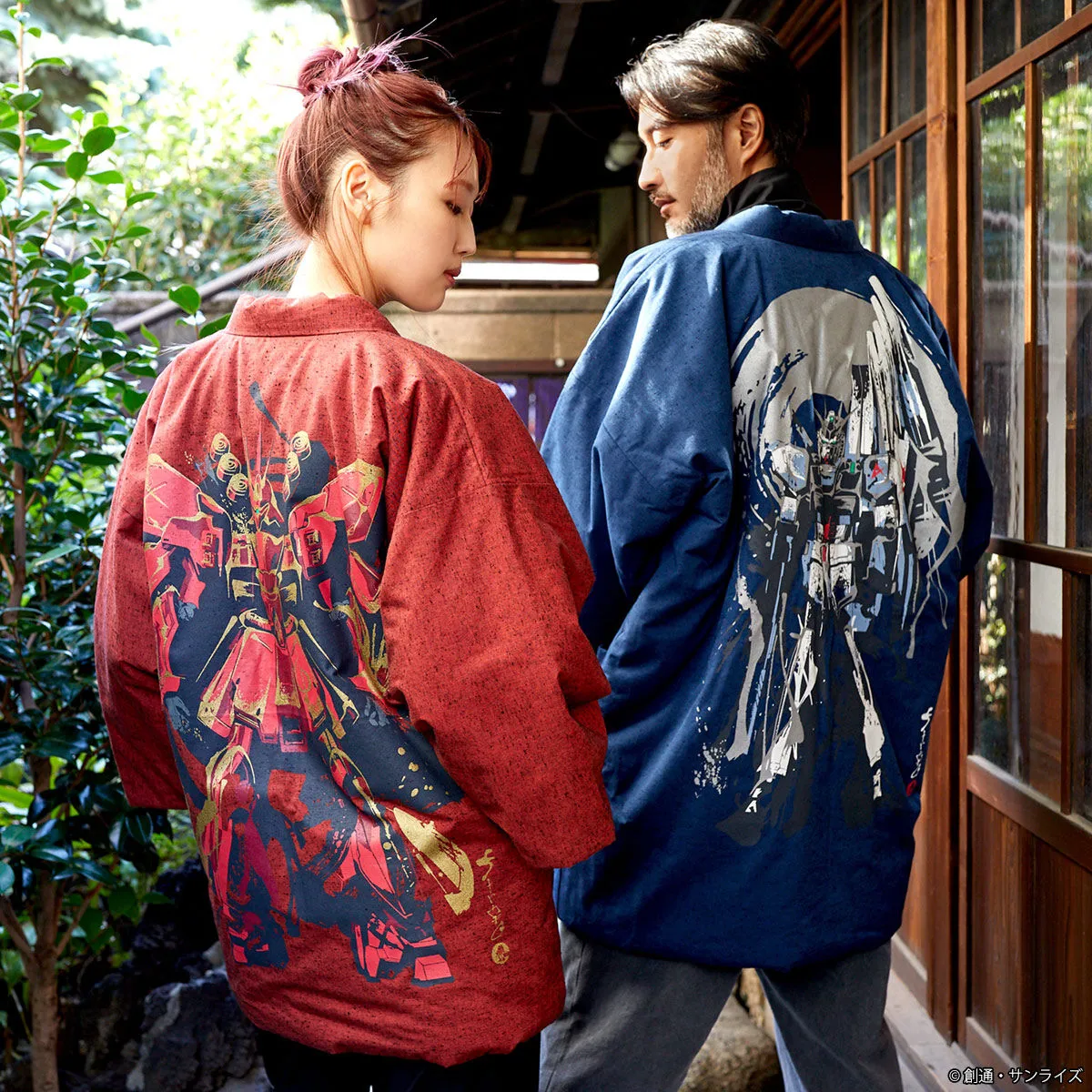 Gundam's official traditional Japanese coat line adds new Char's