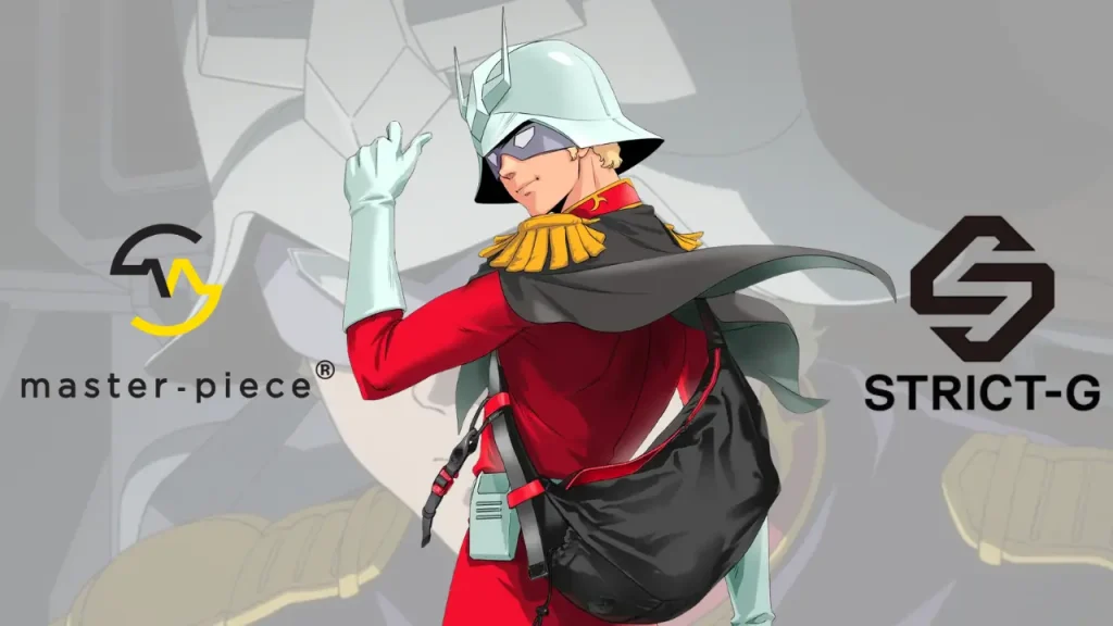 Char Azanable inspires new official Gundam bag collection