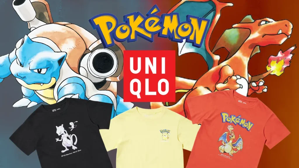 uniqlo pokemon red green 14