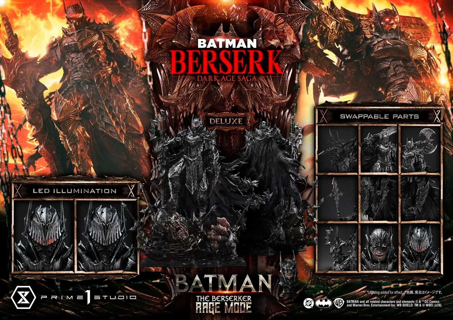 Batman the Berserker Rage Mode Figure 17