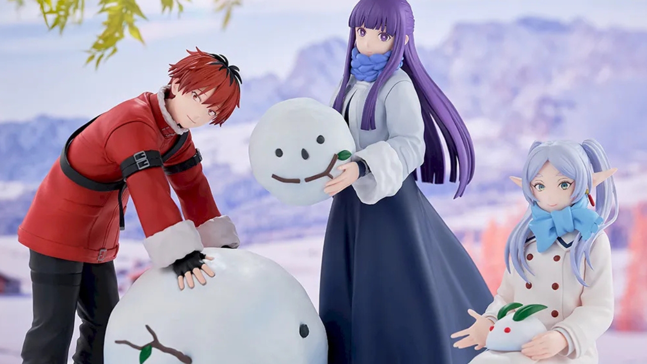 Frieren Snowman Figure Set