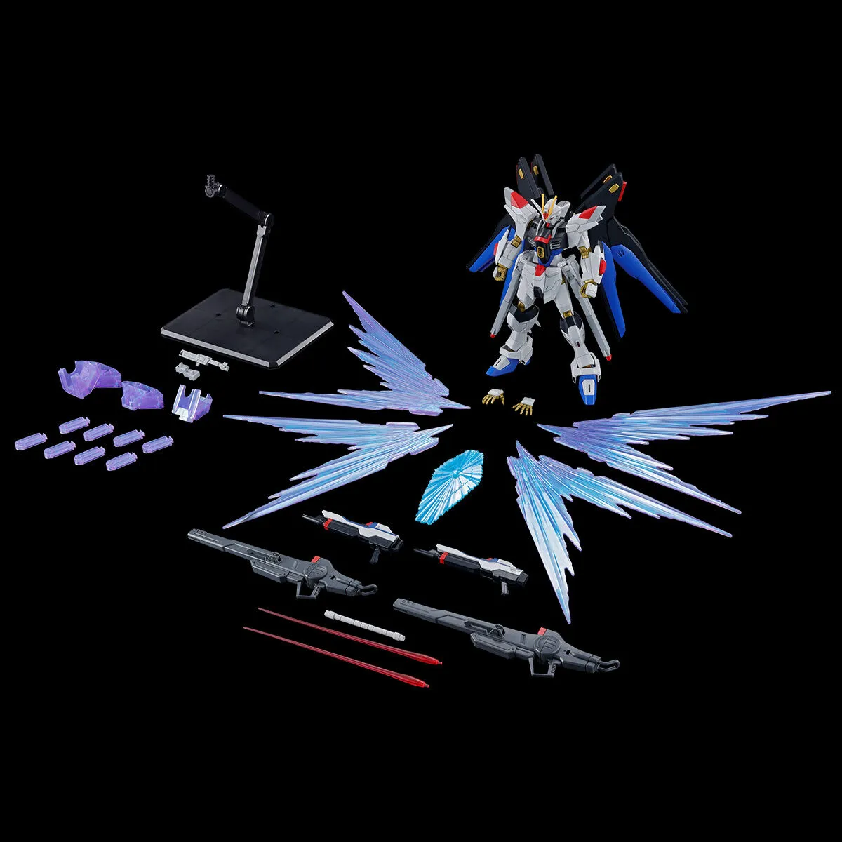 HG 1144 Strike Freedom Gundam Type II & Wings of Light Effect Set 9