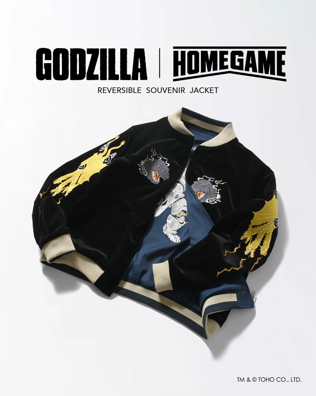HOMEGAME Godzilla Jacket 2