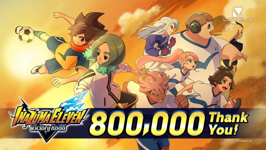Inazuma Eleven Victory Road 800000 sales