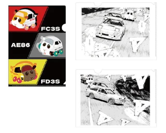 Initial D x PUI PUI Molcar Collab Merch 11