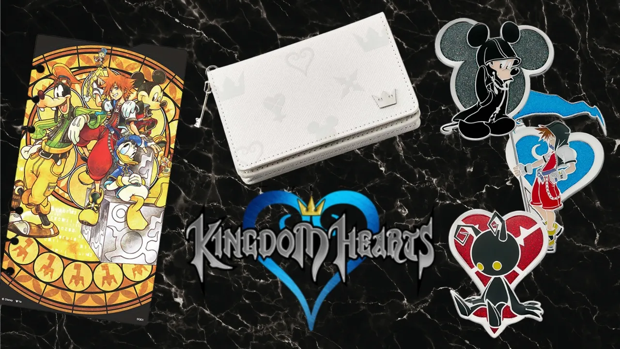 Kingdom Hearts Pin Badge and Stationery
