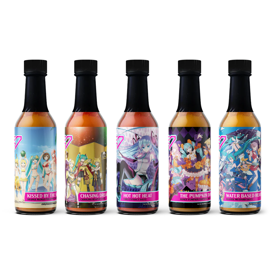 Miku Hot Sauce Collection 2