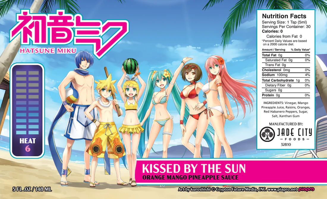 Miku Hot Sauce Collection 4