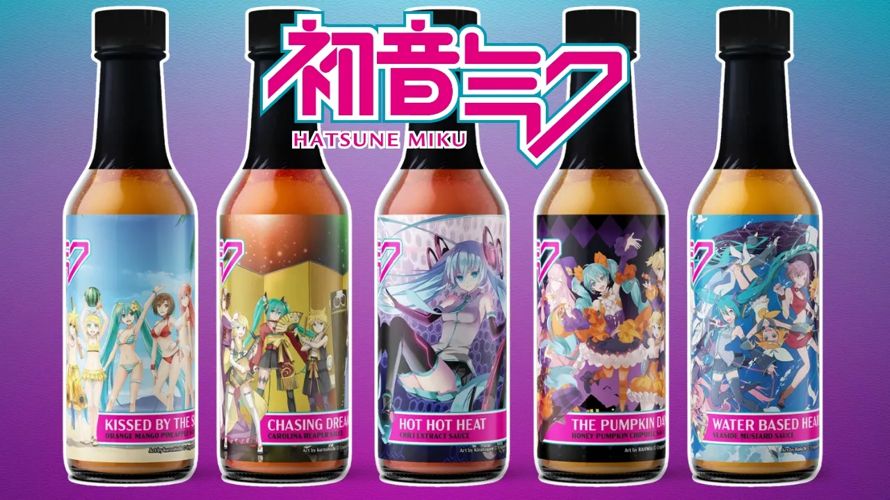 Miku Hot Sauce Collection