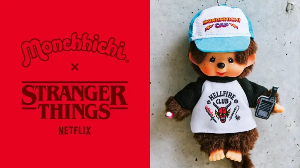 Monchhichi x Stranger Things Collab New