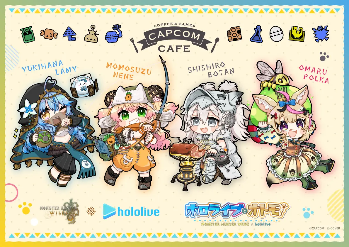 Monster Hunter x hololive collab 16