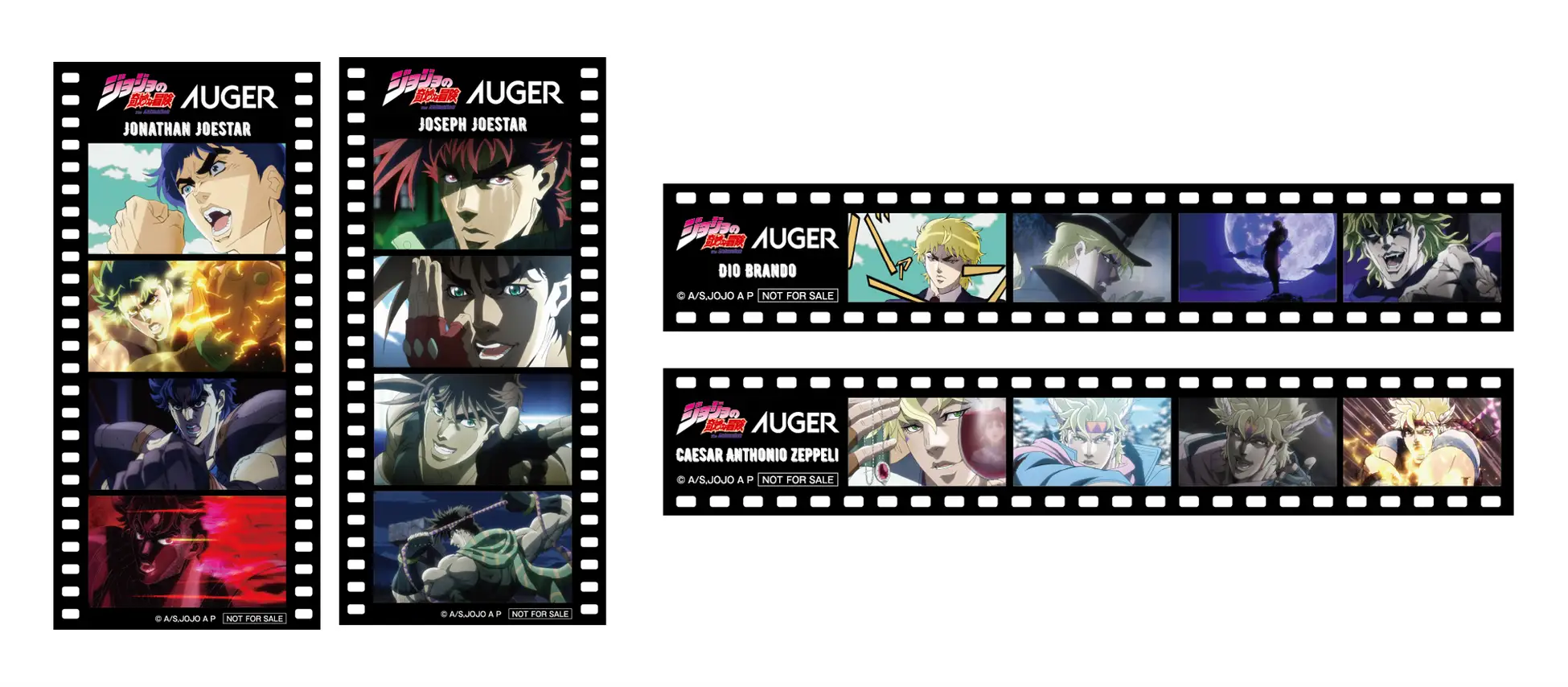 Phantom Blood and Battle Tendency Razors 2