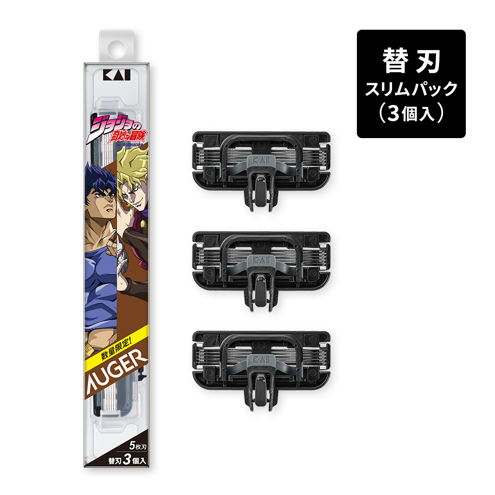 Phantom Blood and Battle Tendency Razors 21