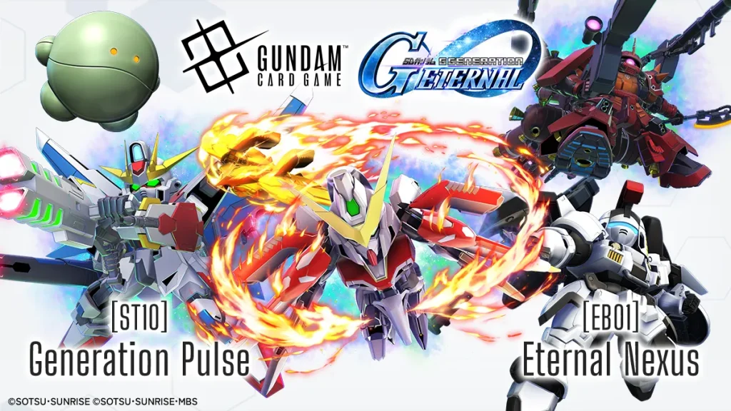 SD Gundam G Generation Eternal gundam card game 1