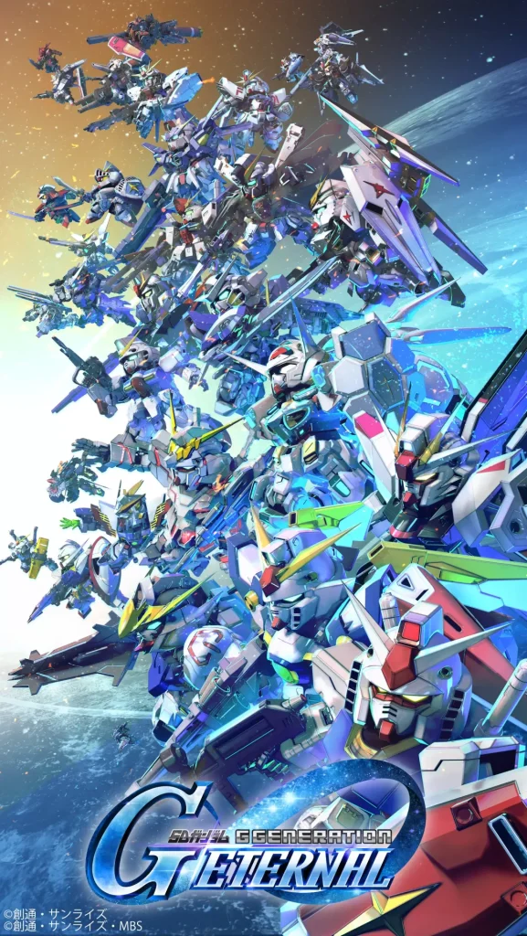 SD Gundam G Generation Eternal key art
