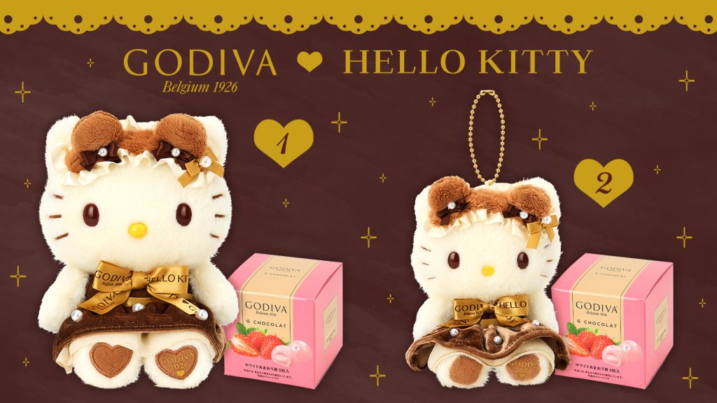 Sanrio x GODIVA Valentines collab 2